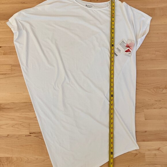 Athleta Sunlover Hilo UPF Dress Asymmetric Beach Stretchy Size L - Picture 11 of 13